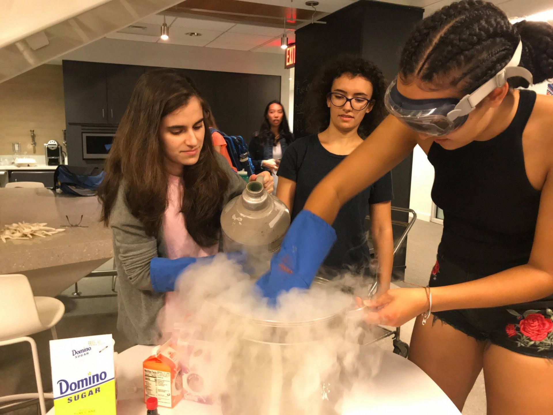 Liquid Nitrogen Ice Cream and Trivia Night