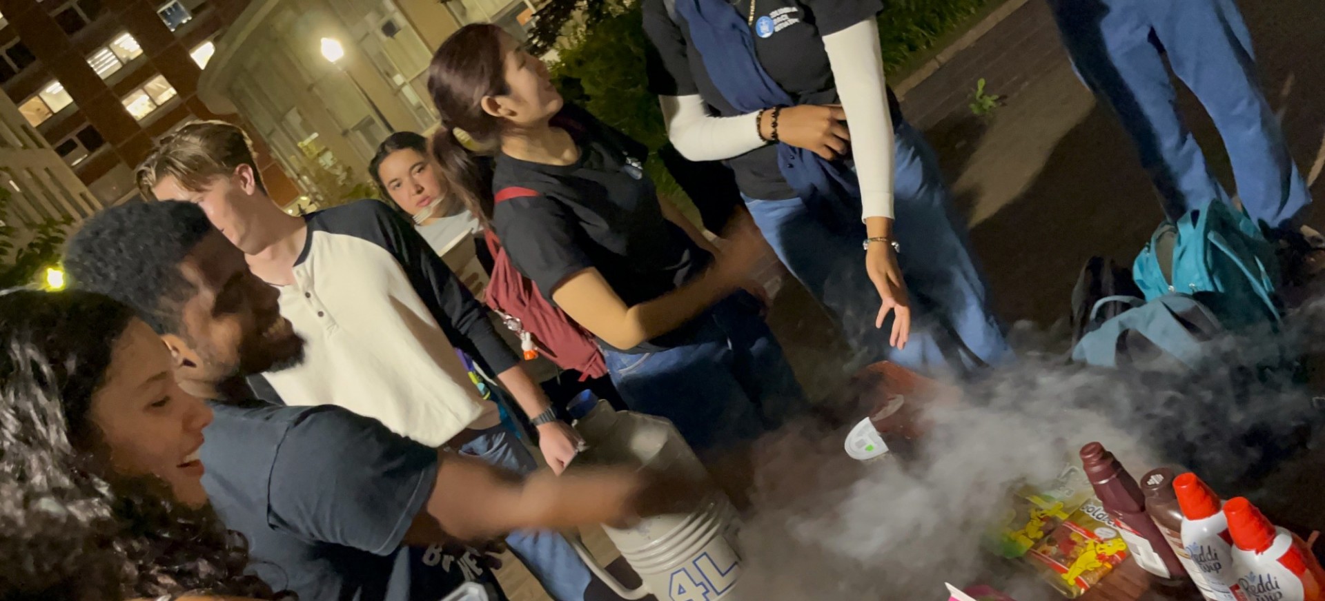 Liquid Nitrogen Ice Cream Night